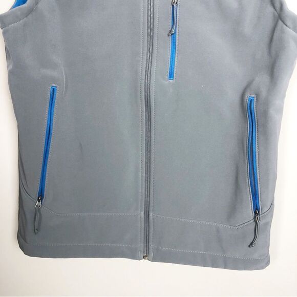 THE NORTH FACE | Apex Bionic Zip Front Vest Gray & Turquoise Men’s Size Small - Picture 4 of 10